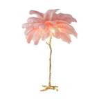 Rose / Hauteur 80 cm 25 Plumes