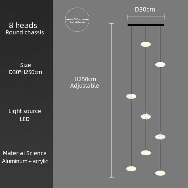 ChandelierDecor - Oval Pendant Chandelier - Illuminate Your Space