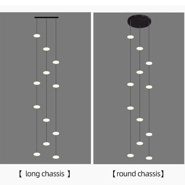 ChandelierDecor - Oval Pendant Chandelier - Illuminate Your Space