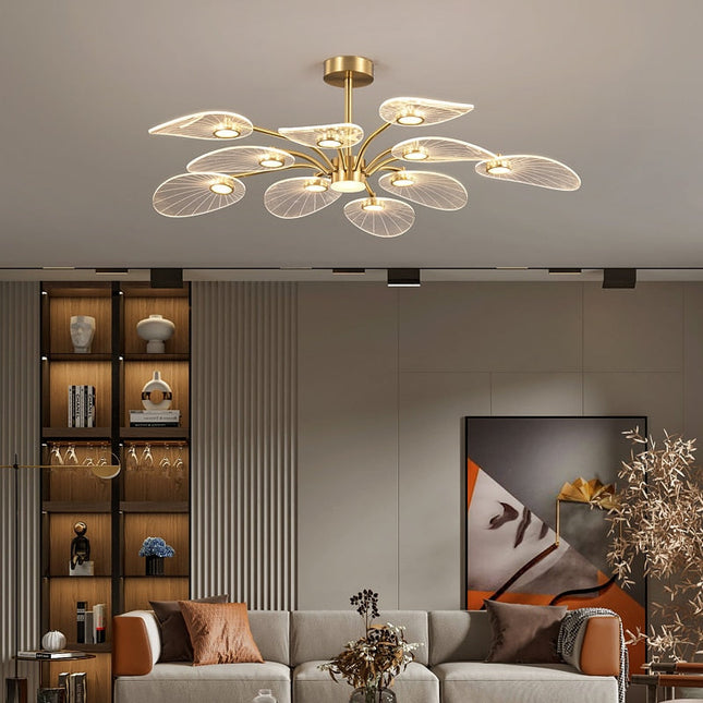 ChandelierDecor - Petals Chandelier: Illuminate Your Space with Grace