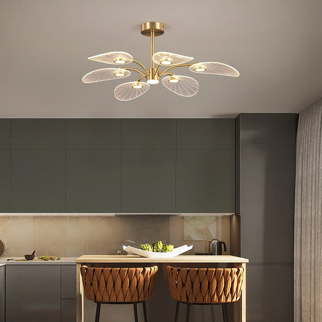 ChandelierDecor - Petals Chandelier: Illuminate Your Space with Grace