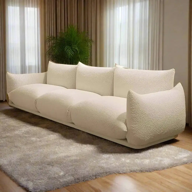ChandelierDecor - Pillow Sofa Set – Elegant Living Room Comfort