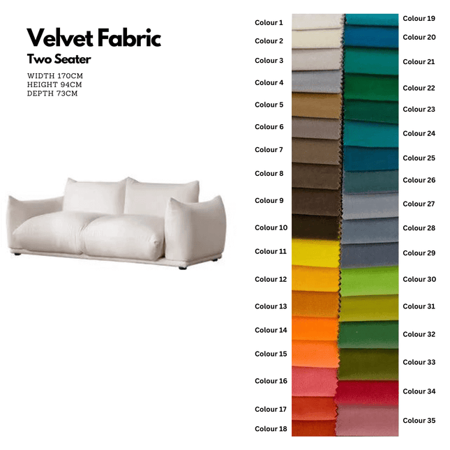 ChandelierDecor - Pillow Sofa Set – Elegant Living Room Comfort