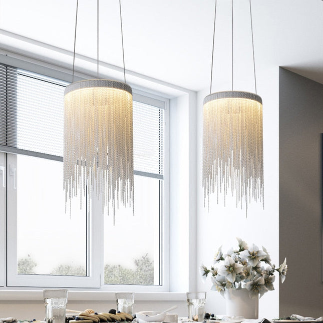 ChandelierDecor - Postmodern Style Living Room Chain Led Chandelier