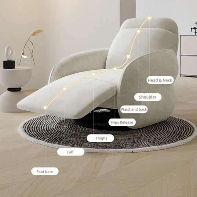 ChandelierDecor - Puff Recliner Chair – Cadeira Reclining Lounge