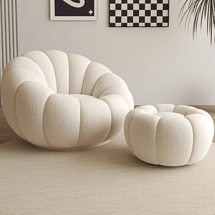 ChandelierDecor-Pumpkin Sofa Set – Puff Lounge Seating