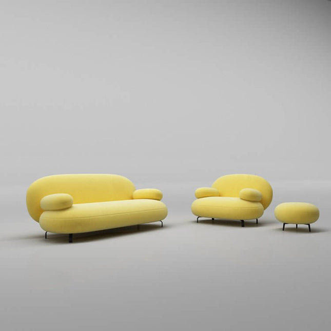ChandelierDecor - Radius Round Sofa Set – Modern Living Room Comfort