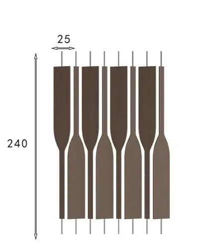ChandelierDecor-Rattan Bamboo Room Divider – Rotating, 360° View