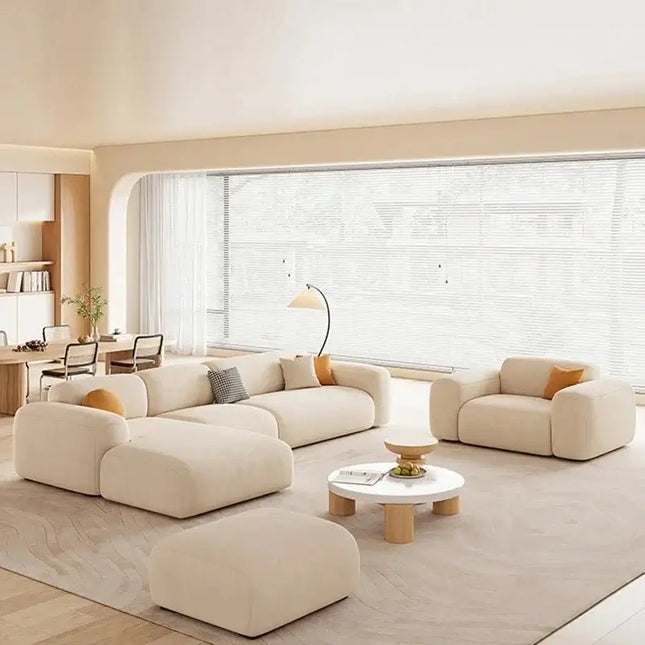 Minimalistic Relaxing Lounge Sofa Set-Sofa Set