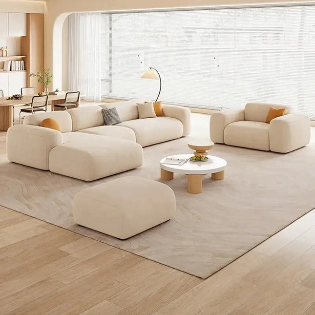 ChandelierDecor - Relaxing Comfort Sofa Set – Minimalistic Lounge Design