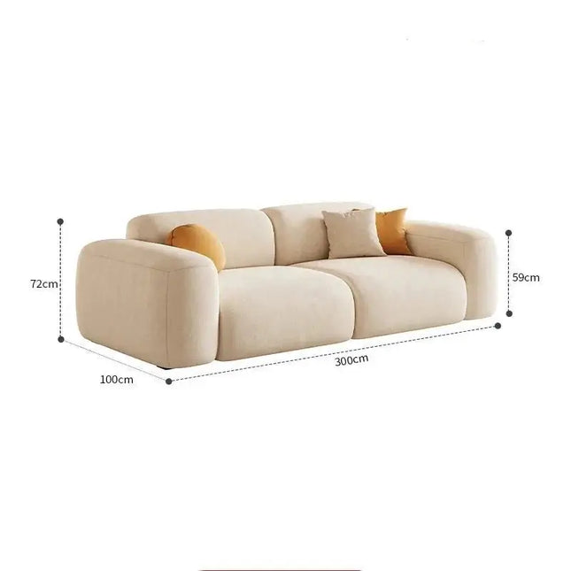 ChandelierDecor - Relaxing Comfort Sofa Set – Minimalistic Lounge Design