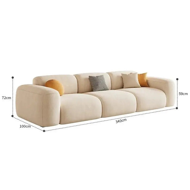 ChandelierDecor - Relaxing Comfort Sofa Set – Minimalistic Lounge Design