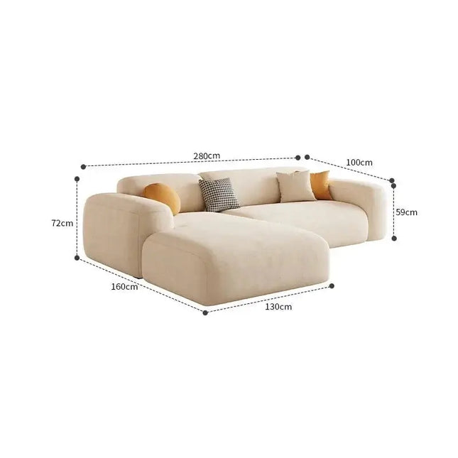 ChandelierDecor - Relaxing Comfort Sofa Set – Minimalistic Lounge Design