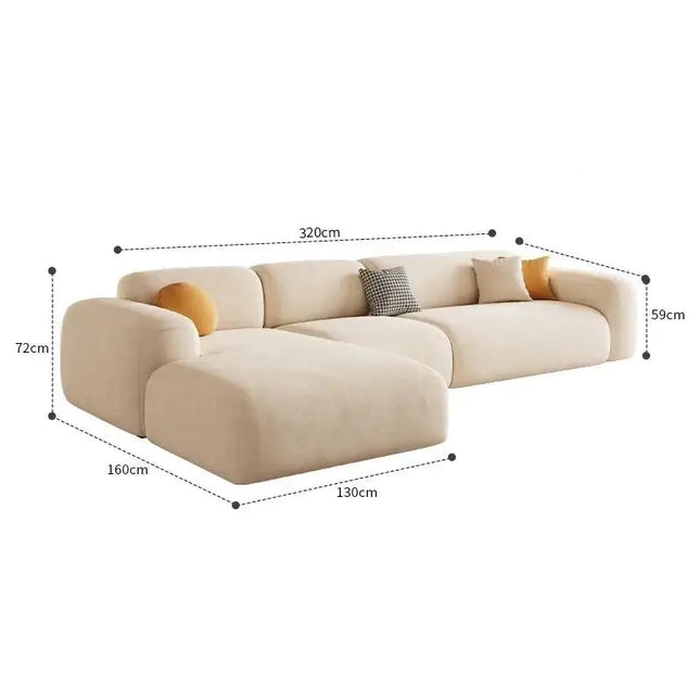 ChandelierDecor - Relaxing Comfort Sofa Set – Minimalistic Lounge Design
