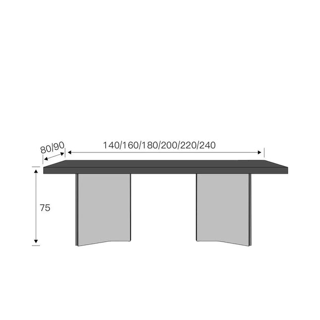 ChandelierDecor - Retro Walnut Dining Table Set – Dining Room