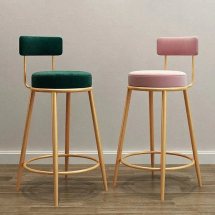 Iron Art High Stool Bar Stool-Bar Stools