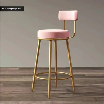 Iron Art High Stool Bar Stool-Bar Stools