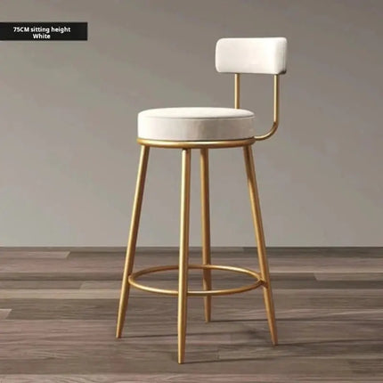 Iron Art High Stool Bar Stool-Bar Stools