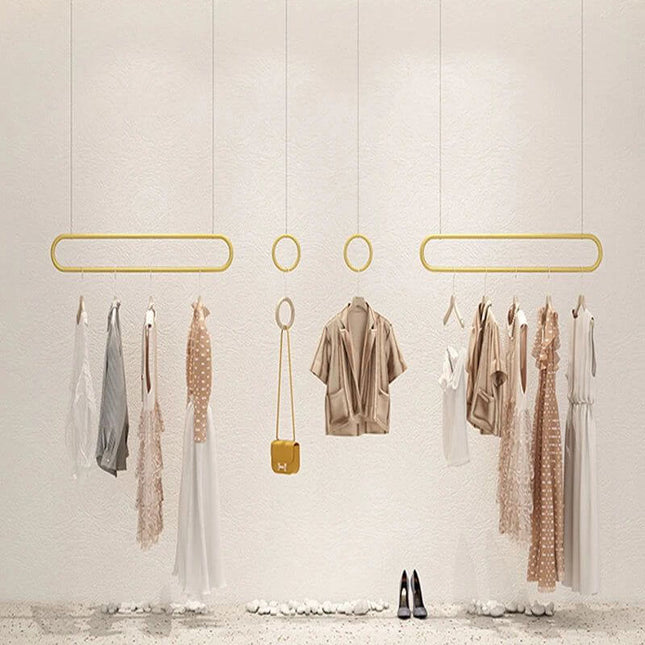 ChandelierDecor - Ropa Metal Entryway Clothes Rack