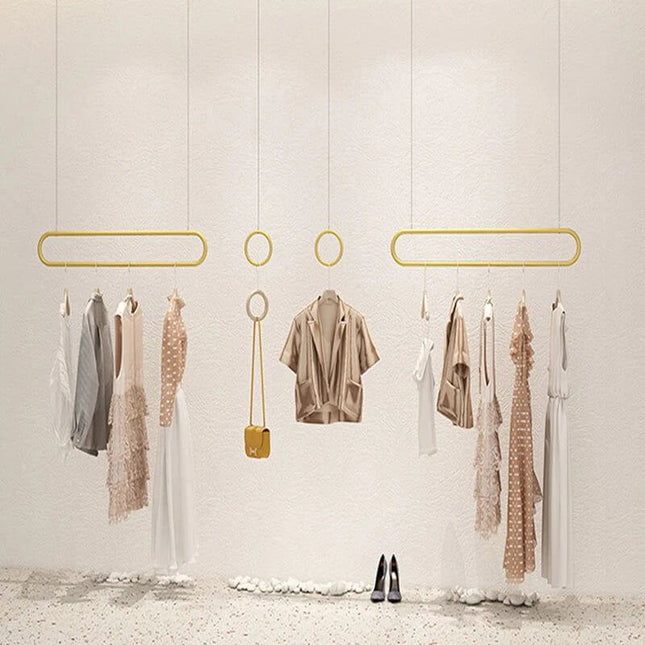 ChandelierDecor - Ropa Metal Entryway Clothes Rack