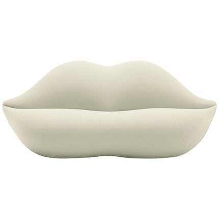 ChandelierDecor-Rose Petal Lips Sofa Set – Modern Velvet Statement Sofa