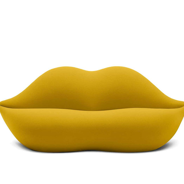 ChandelierDecor - Rose Petal Lips Sofa Set – Modern Velvet Statement Sofa