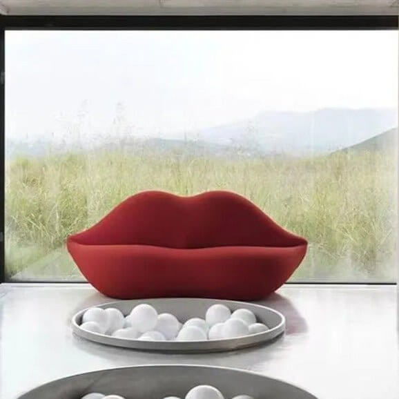 Red Lips Sofa Set-Sofa Set