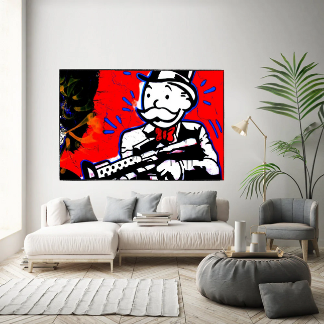 ChandelierDecor - Scarface: Mr Monopoly Wall Art ‚Äì Decorate with Class