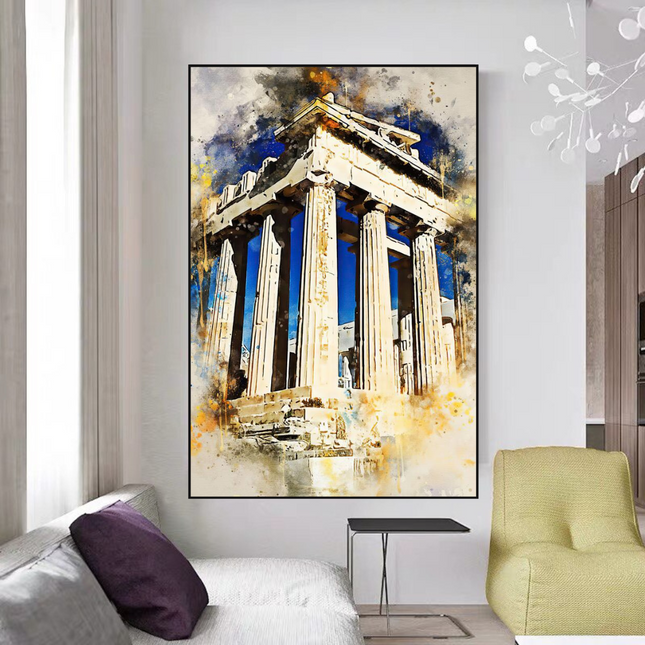 ChandelierDecor - Scenery City Landscape Canvas Wall Art