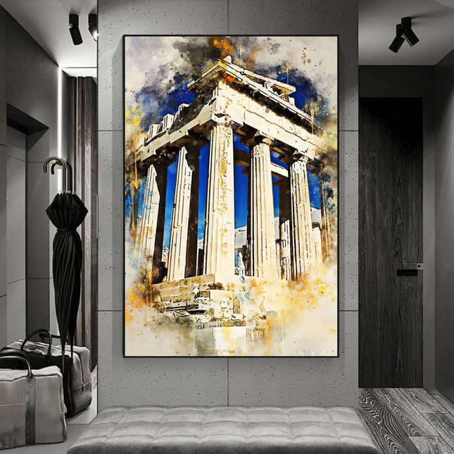 ChandelierDecor - Scenery City Landscape Canvas Wall Art