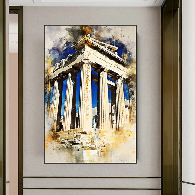 ChandelierDecor - Scenery City Landscape Canvas Wall Art