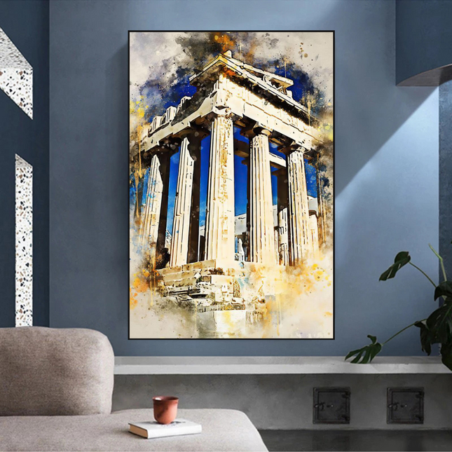 ChandelierDecor - Scenery City Landscape Canvas Wall Art
