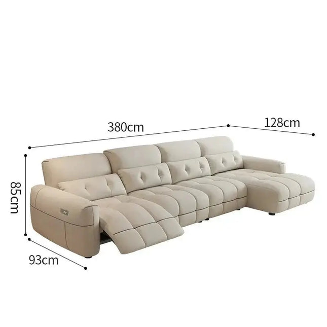 ChandelierDecor-Sectional Sofa – Reclining