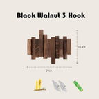 Dark Wood / 3 Hook
