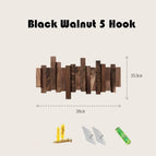Dark Wood / 5 Hook