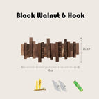 Dark Wood / 6 Hook