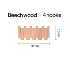 Light Wood / 3 Hook