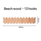 Light Wood / 6 Hook