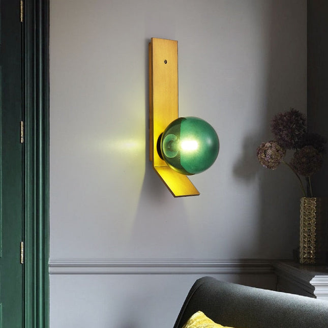 ChandelierDecor - Soot Glass Bedroom Bedside Wall Lamps
