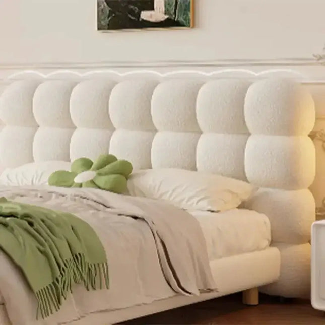 ChandelierDecor-Square Puff Bed Frame