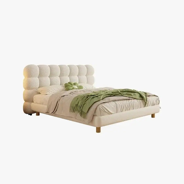 ChandelierDecor-Square Puff Bed Frame