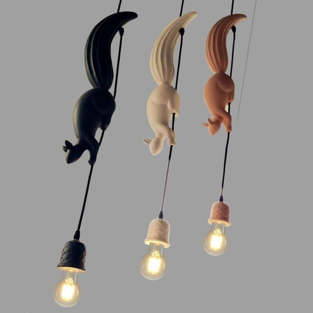 ChandelierDecor - Squirrel Resin Modern Pendant Lights