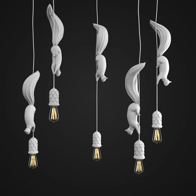 ChandelierDecor - Squirrel Resin Modern Pendant Lights