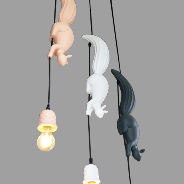 ChandelierDecor - Squirrel Resin Modern Pendant Lights