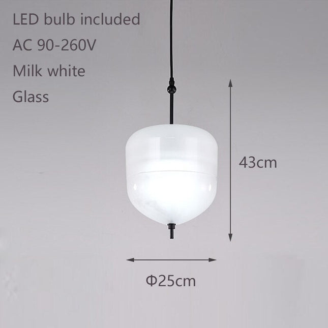 ChandelierDecor - Tear Drops Style Glass Pendant Lights for Living Room