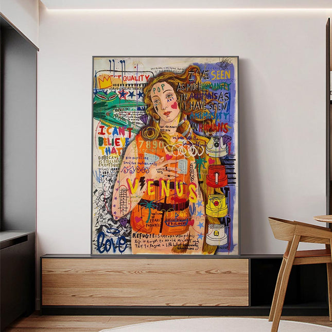 ChandelierDecor - The Birth Of Venus Poster Reproductions Canvas Wall Art
