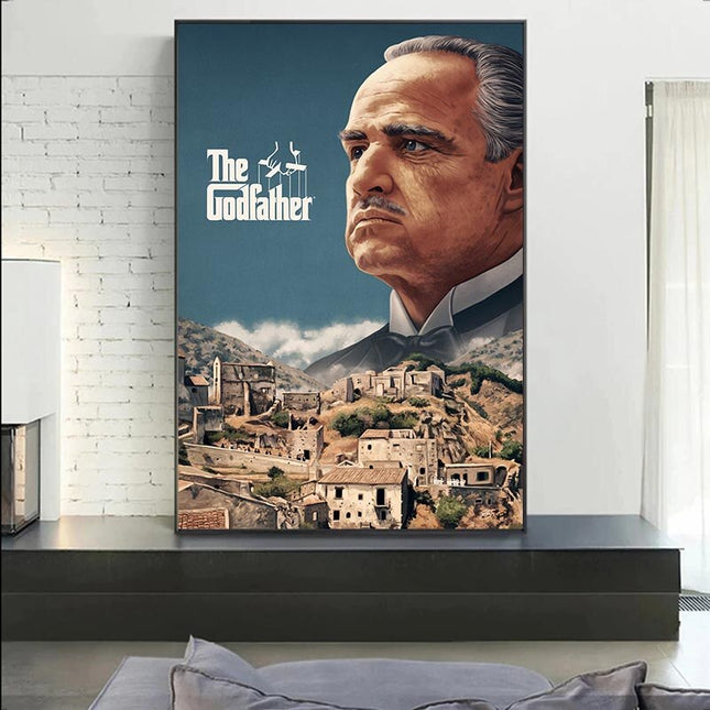 ChandelierDecor - The Godfather Canvas Wall Art: A Classic masterpiece