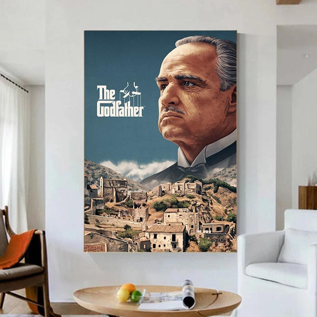 ChandelierDecor - The Godfather Canvas Wall Art: A Classic masterpiece