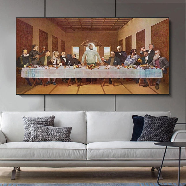 ChandelierDecor - The Last Supper By Da Vinci Canvas Wall Art