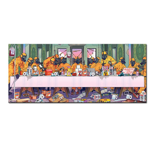 ChandelierDecor - The Last Supper By Da Vinci Canvas Wall Art